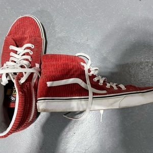 Vans corduroy high top